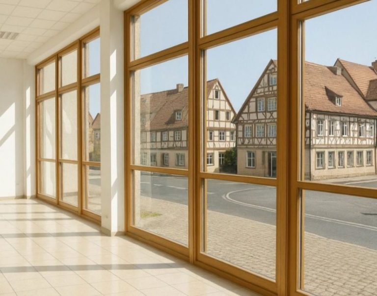 Fenster- und Glasreinigung im Büro – streifenfreie saubere Glasflächen