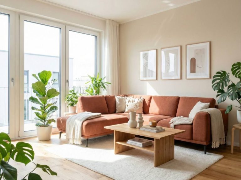 Haushaltsreinigung – saubere Wohnung mit gepflegten Wohnräumen